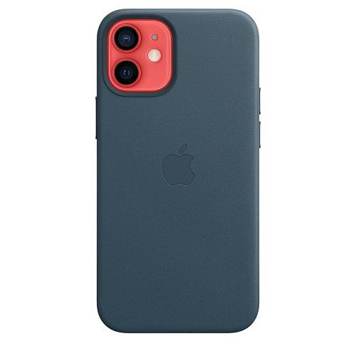 Чехол для смартфона Apple MagSafe для iPhone 12 mini, кожа, «балтийский синий»